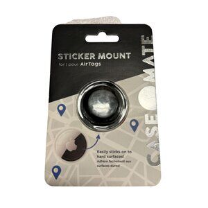 Case-Mate Airtag Holder Sticker Mount Black